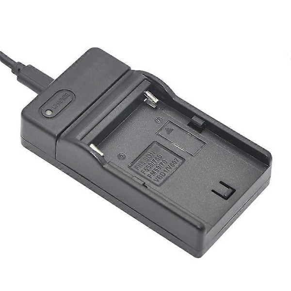 USB Batterilader Kompatibel Sony NP-F550/F570/F750/F970/F770/F960/F330 Action Camera
