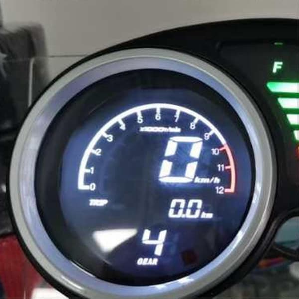 Universal Digital Motorcykel Odometer LCD Meter Speedometer Tachometer Målere Med Natlys