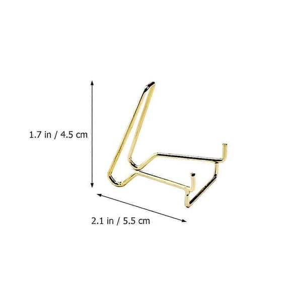 4 stk. Krystalmodel Display Stativer Fremvisningsstande Mineral Stativer Display Baser