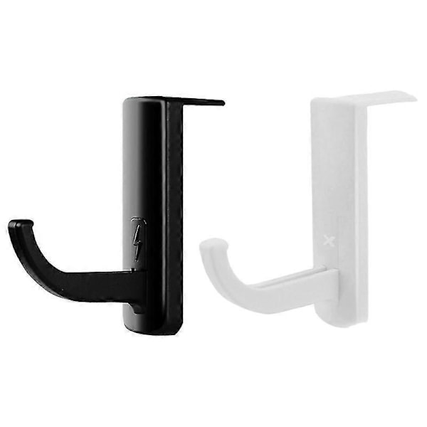 2 stk. Hodetelefonkrok Universal Hodetelefonhenger PC Skjerm Skrivebord Hodetelefonstativ Holder Hodetelefonholder R