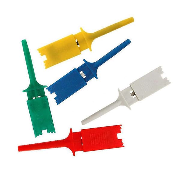 10 stk. testhager til analysatorer, testclips, flad testforbindelse til elektronisk test