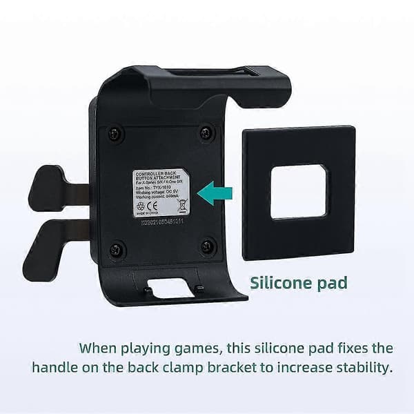 Kontroll Back Button Attachment Adapter Paddlar Trigger För /x/series S/series X Controller Gamep