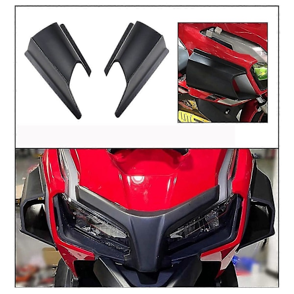 Motorsykkel Front Side Spoiler, For Adv150 150 2019 2020 Front Pneumatisk Kåpe Sidevingebeskytter