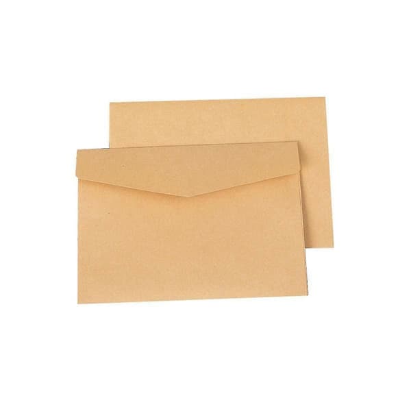 100 stk. Al Blank Mini Konvolutter Bryllupsinvitasjon Konvolutt