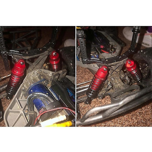 Metalliset etu- ja taka-osat Slash Vxl 2wd Hoss Stampede 1/10 Rc -auton päivitysosille, 3