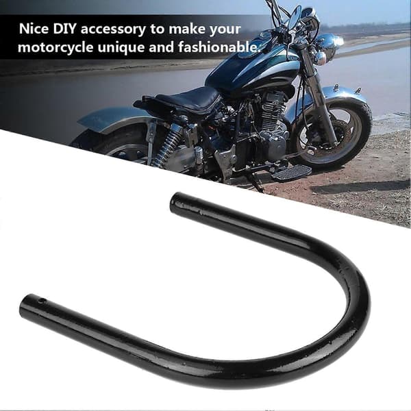 175MM Moottoripyörän Takapenkin Runko Loop Hoop Bracket DIY Lisävaruste Suora