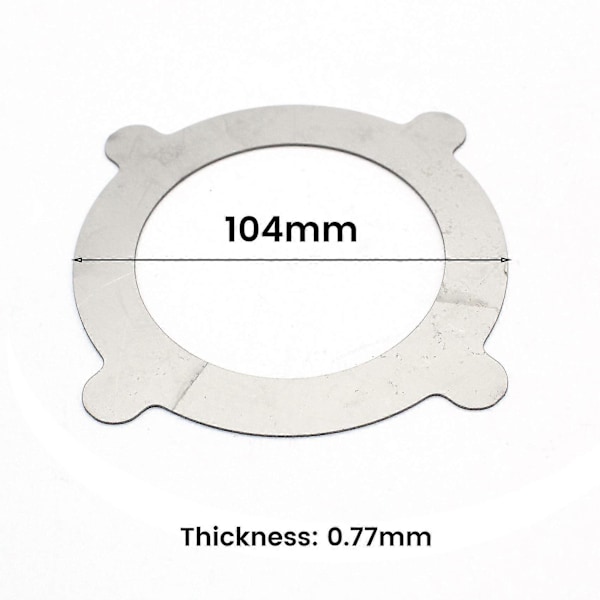 Shim 0,7 mm för H233b Patrol Billig Diff Lock Differentialspärr Shim Packning