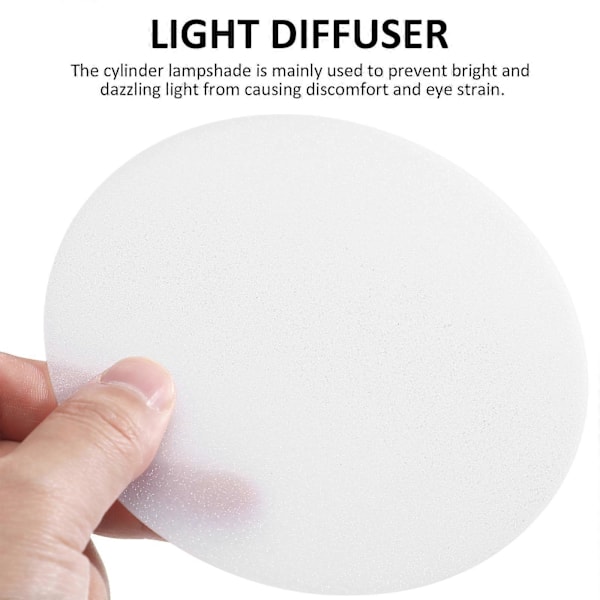 6 st Lampskärm Diffusorer Ljusdiffusor Ark Downlight Lampskärmar Ljuskrona Ljusskydd Lampskärmar 5 tum