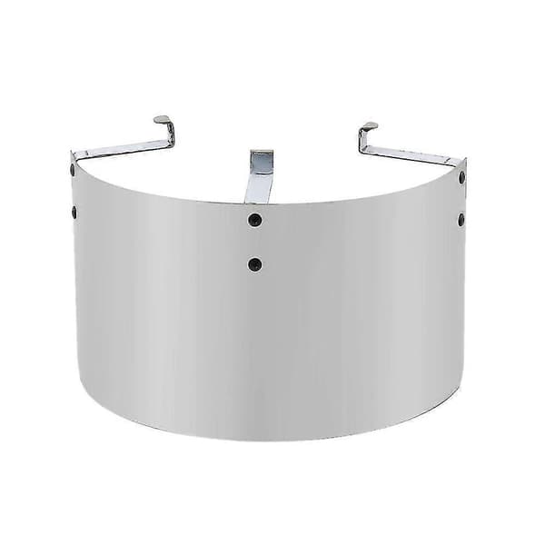 Beskyttende varmebeskyttelse for luftinntak, varmeisolerende luftfilterdeksel for 2,5-5 tommers filter (sølv)