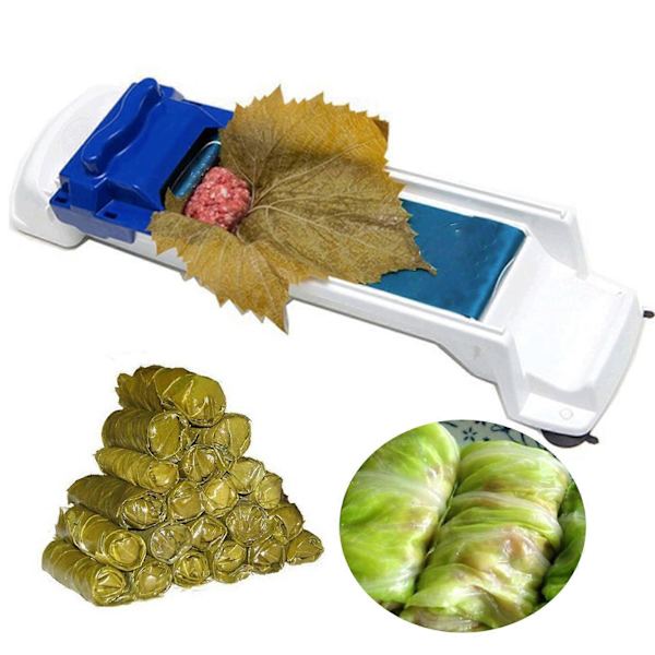 Mångsidig Bladgrönsaks Köttrulle Enkel Användning Återanvändbar Lättviktig Sushi Dolma Maker Livsmedelsgodkänt PP Materialiang
