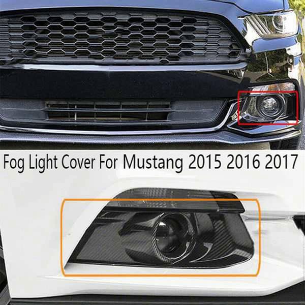 For 2015 2016 2017 Rød Tåkelysdeksel Bazel Griller Tåkelys Lampe Ramme Deksel Hull Grill