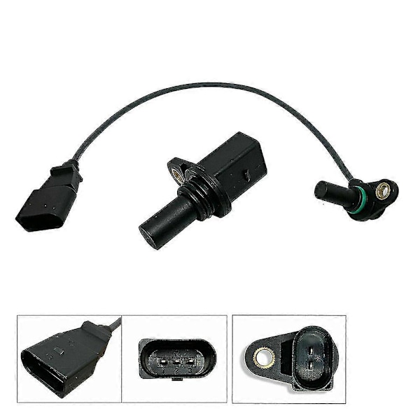 Sæt med 2 transmissions output-input køretøjshastighedssensor til Golf City Mk4 Beetle 095927321b / 01m902