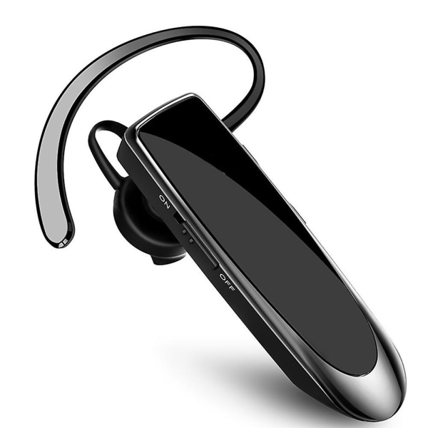 Bluetooth Earpiece V4.1 trådlöst handsfree-headset 24 timmars körning Headset 30 dagars standbytid med brusreducerande mikrofon headsetfodral kompatibelt med I White