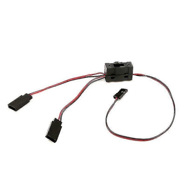 Rc Servo Jatkojohto 1-2 Y-kaapeli On Off -liittimillä Rc-kytkin Jr Futaba Rc -malliin