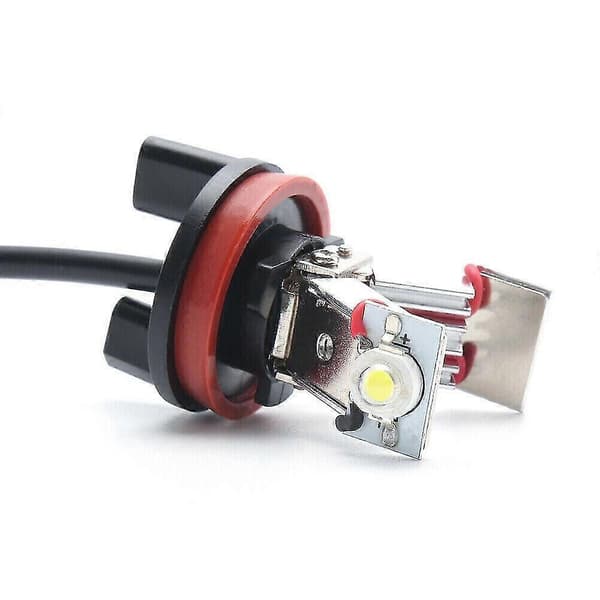 1 sarja auton Halo Angel Eyes LED-valo H8 6w valkoiset polttimot E90 E92 E93 E89 E60 E70