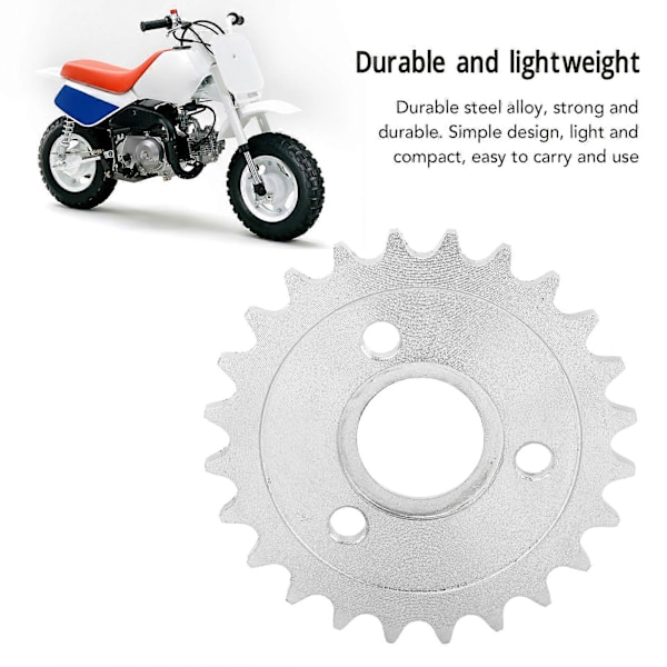 420 Kjede 24T Bakre Tannhjul Monkey Bike Stål Legering 30mm Bakre Driv Tannhjul for Z50A Z50 Z50R Z50J