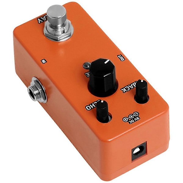 Guitar Effekt Elektrisk Guitar Pedal Stereo Analog Delay Guitar Effekt Tilbehør