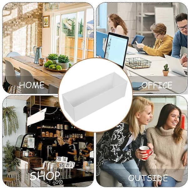 2 stk. te pose organizer kaffe station slik pose holder stor kapacitet te pose æske