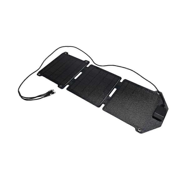 15w Solcellepanel Sammenleggbar Veske Utendørs Solcelleladerveske USB-utgang Solcellelader For Camping Utendørs