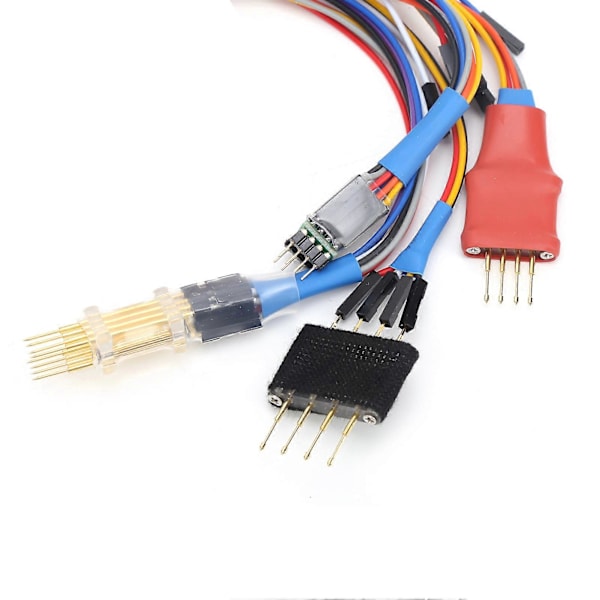 5 stk. probeadapter-sæt, der fungerer uden loddepinde, fungerer ECU til Xprog/til iProg