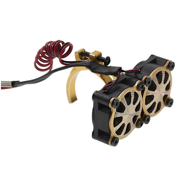 Vifte med sensor for kjøling av motor for 540 550 3650 3660 S 1/10 Rc Bil Axial Scx10
