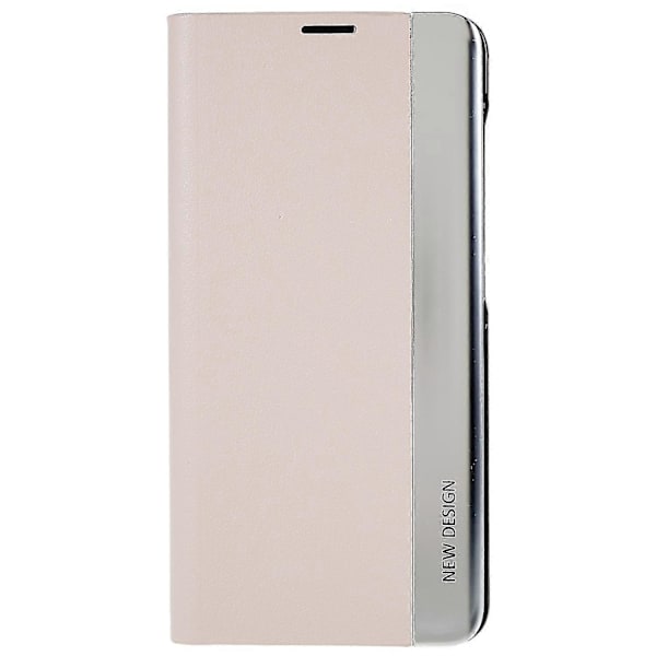 For Samsung S21 Fe Fjerde Generasjon Stativ Lærveske Pink Style G Samsung Galaxy S21 FE