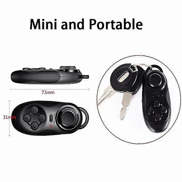 Trådlös Bluetooth-kompatibel Joystick Fjärrkontroll För Ios Android Vr Pc Telefon Tv Box Tablet