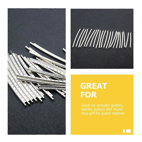 1 Set Metall Bandstav Gitarr Bandstavar Bas Bandstav Gitarrtillbehör