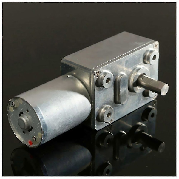 Gw370 12v 6rpm Reversibel högt vridmoment maskväxelmotor Turbo DC-motor 35a