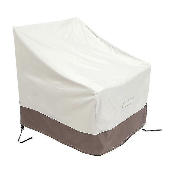 2 kpl Patio Adirondack -tuolin suojus 31x33x36 tuumaa, kestävä ulkokäyttöön tarkoitettu tuolin suojus 420d, vedenpitävä