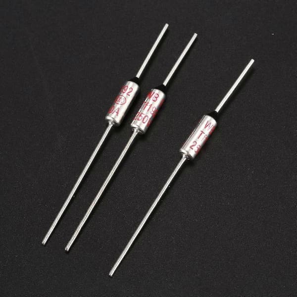 20 stk. RY Serie Metall 192 Celsius 250V 10A Termosikring