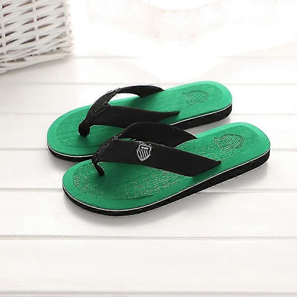 Sommersandaler Herre Flip Flops Strand Sandaler Sklisikre Casual Flate Sko 2022 Sandaler Innendørs Hussko For Menn Utendørs Slides A-3 40