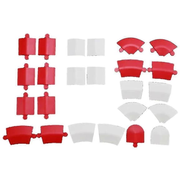 26 stk. 1/76 Vejspærring DIY Racing Design Drifting Racerbane RC Dele