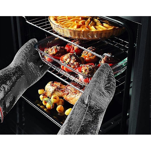 932f Lämmönkestävät Käsineet Grillauskäsineet Paloa Hidastavat Suojakäsineet