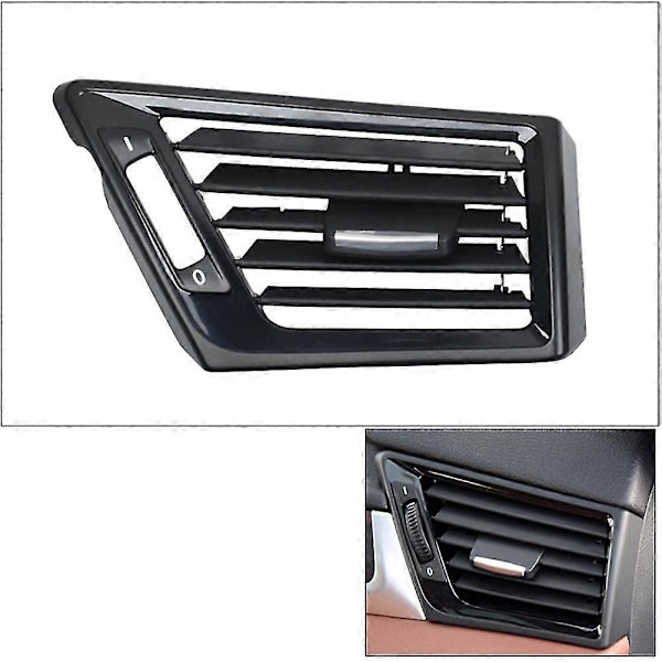 Lhd Bil Front Airconditionering Ac Ventil Gitter Udskiftningspanel Til X1 E84 2010-2015 (venstre)