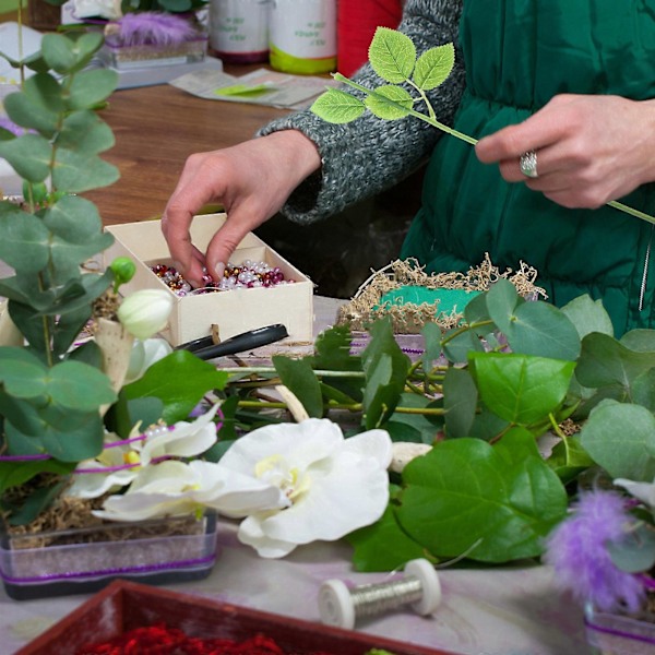 30 st Rosblomstjälk Enkel Gren med Blad Rosstjälk Plast Ros Dekorativ Stjälk