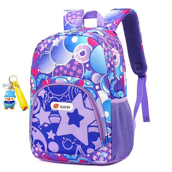 Vattentäta skolväskor för barn Pojkar Flickor Barnryggsäck Primär Ortopedisk skolryggsäck Skolväska Bokväska Mochila Escolar style 2