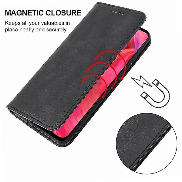 Magnetisk Lukning Læder Telefon Case til Oppo A54