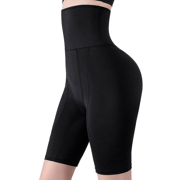 Hög midja Body Shaper Shorts Shapewear för kvinnor Magkontroll lår bantning teknologi BLACK 5XL