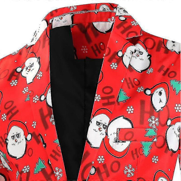 Juleblazere til mænd, afslappet juleblazer med én knap COLOR 1 XL