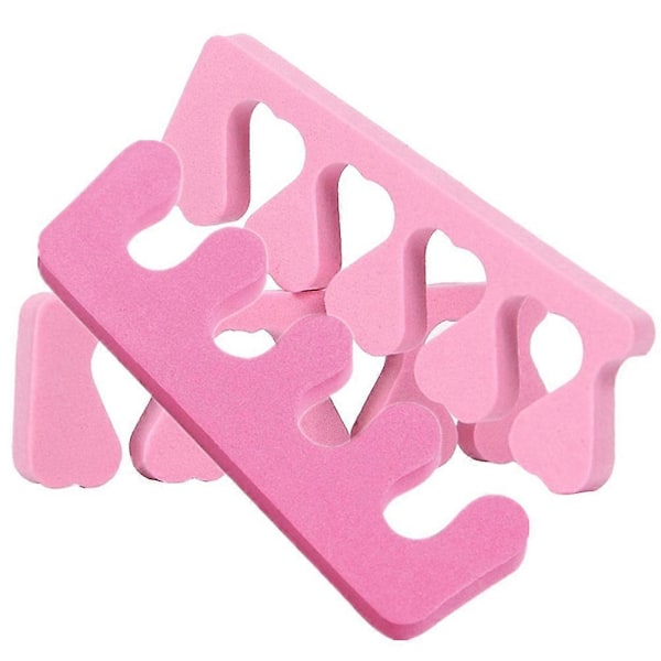 20 st Svamp Finger Separator Fingerdelare Nagel Finger Tå Separatorer Nagelkonst Pedikyr Manikyr Verktyg