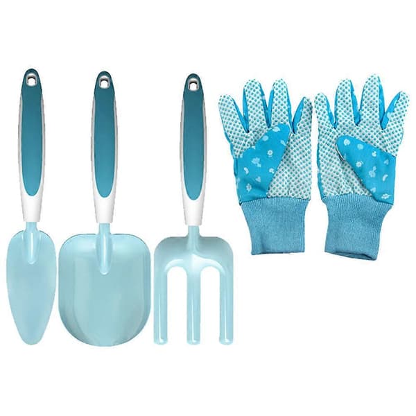 1 Sett Hagespade Hagehåndverktøy Graving Omplanting Spade Metallspade Rake