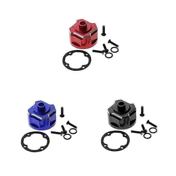 Differensialhus i aluminium 9581 for 1/8 Traxxas Sledge 95076-4 RC bil oppgraderinger