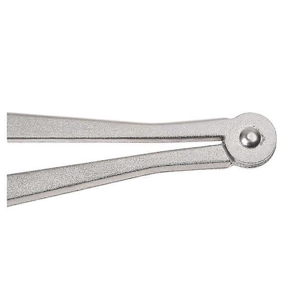 Silver V-formade bordsben Öppnare Skydd Bottenlock Klocka
