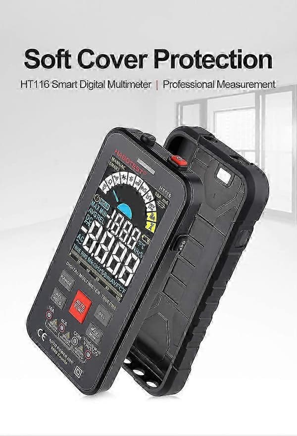 10000 Tæller Auto Range Digital Multimeter, Digital Multimeter, Amperemeter, Ohmmeter, Voltmeter, Strøm Spænding Modstand Kontinuitet Kapacitans Diode F