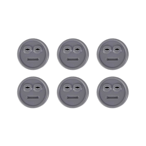 6 stk. Probe Grommet, til Weber 85037 Smokey Mountain Cookers Sensor Port