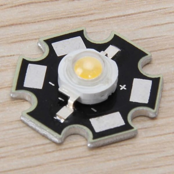 3w High Power Star Led Lys Lampe Pære (hvid) & 10w Led Cob Chip Projektør Floodlight Spotlight L