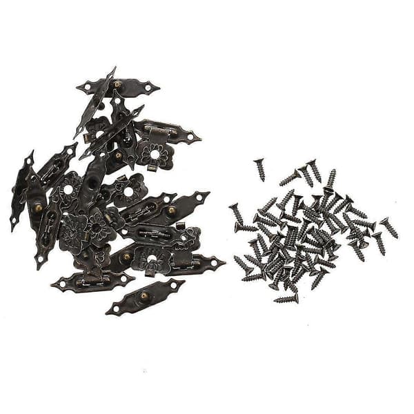 10 X Anchive Treboks Låssett Lukket Bronse 3 Cm Lang