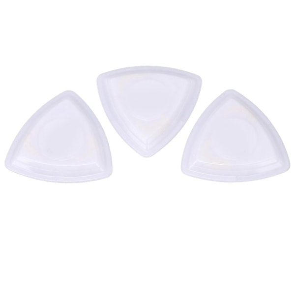 3 st LED Gitarrplektrum Vit Grön Lila Lysande Plektrum för Elektriska Akustiska Gitarrer Bas Ukulele