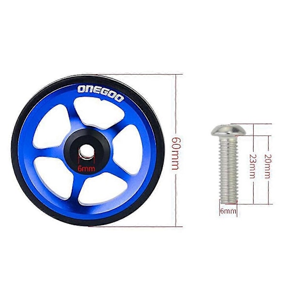 1 Pari Polkupyörän Easywheel Taitettavaan Pyörään Alumiiniseos 22g/kpl Easy Wheels Pulttien Kanssa Polkupyörän Osa